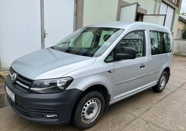 Volkswagen Caddy cena 60024 przebieg: 100120, rok produkcji 2017 z Legnica małe 16